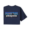 Patagonia M´s P-6 Mission Organic T-shirt Inc Blue