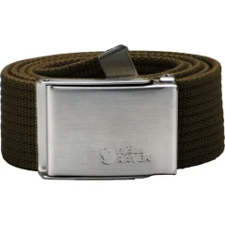 Fjällräven Canvas Belt -kalastusvälineet Shop canvas belt dark olive