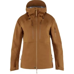 Fjällräven Keb Eco-Shell Jacket -kalastusvälineet Shop eco shell chestnut